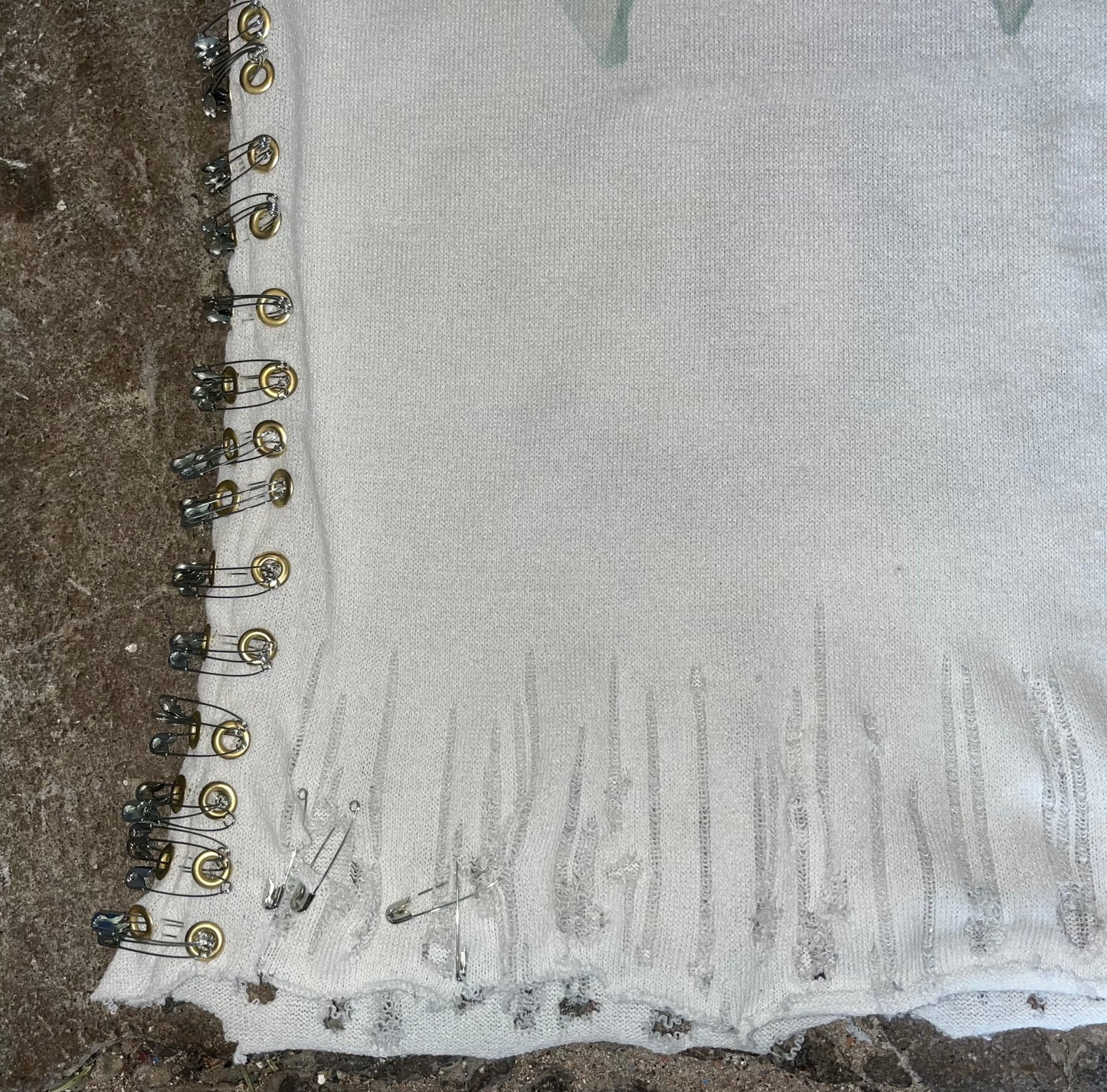 “COCO” distressed oversize tank