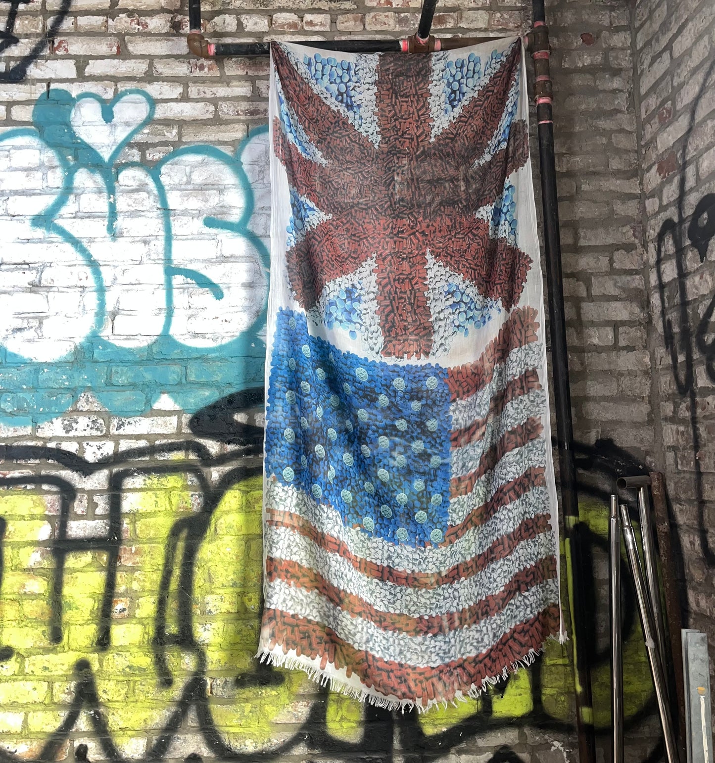 WORLD ON DRUGS flag