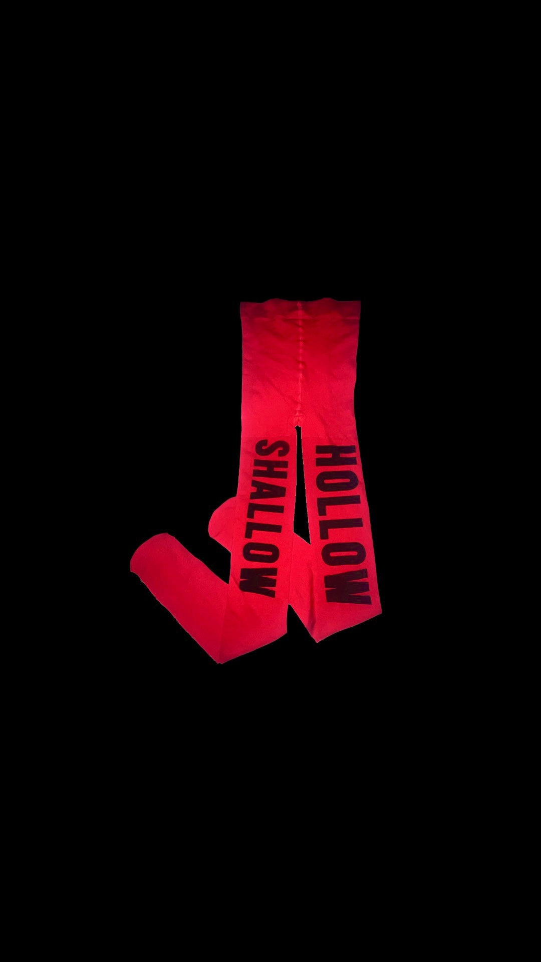 SHALLOW/HOLLOW Tights (RED)