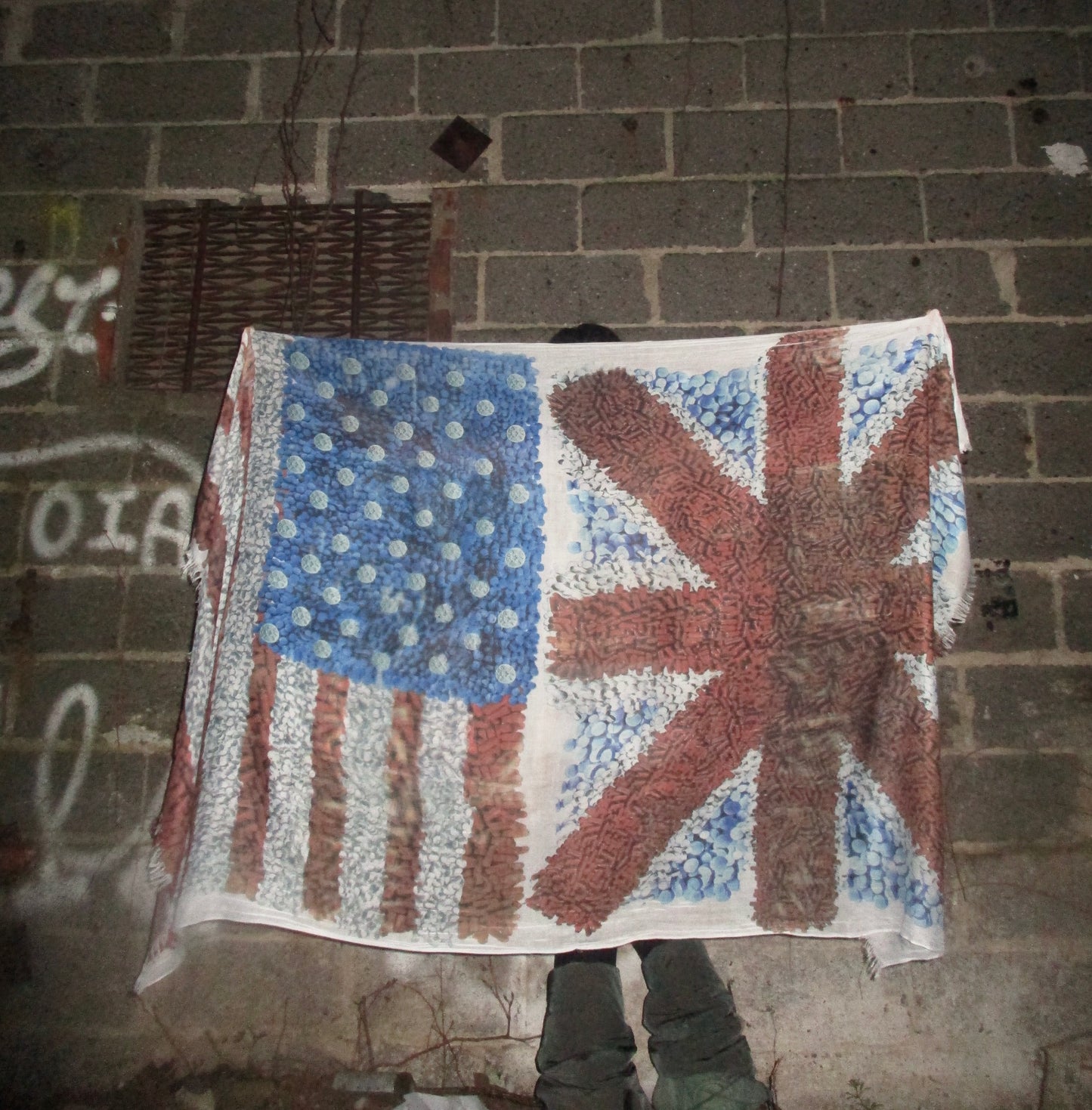 WORLD ON DRUGS flag