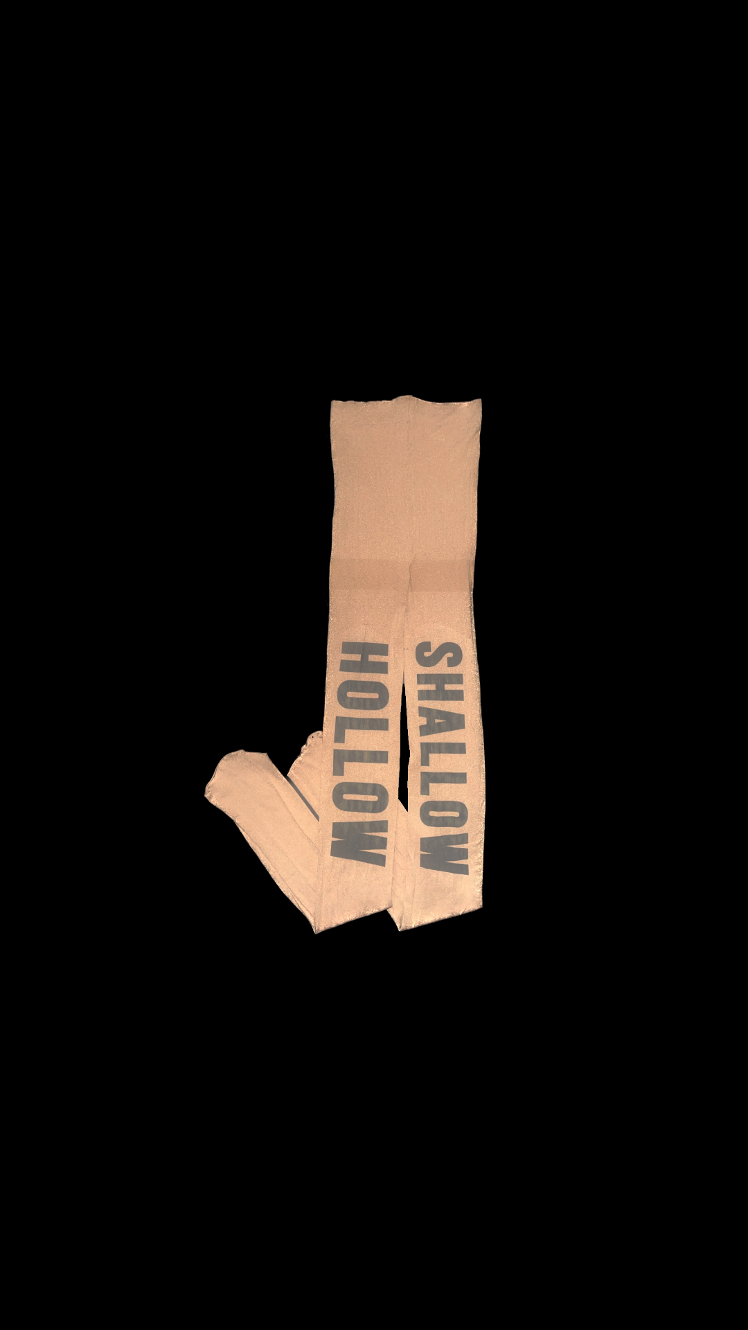SHALLOW/HOLLOW Tights (NUDE)