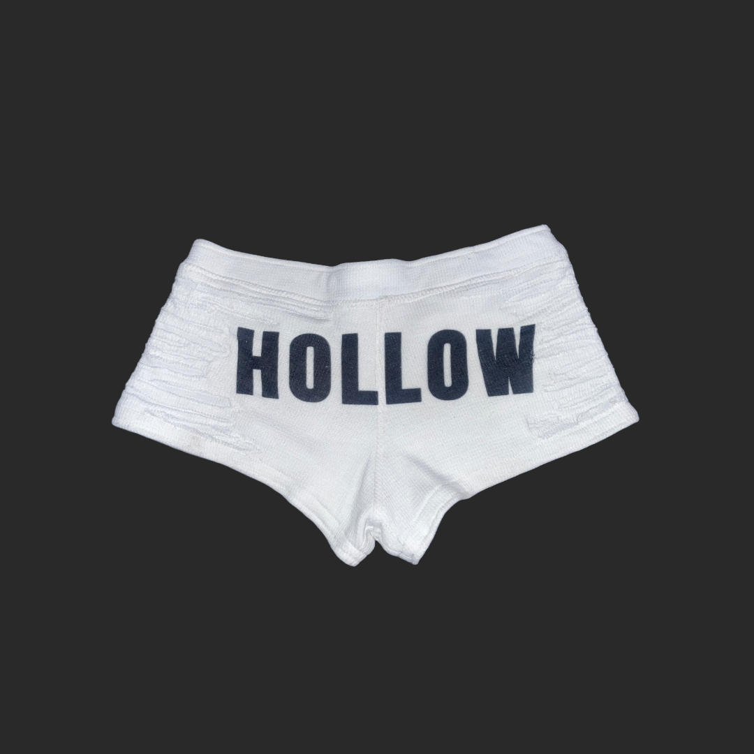 SHALLOW/HOLLOW distressed micro short